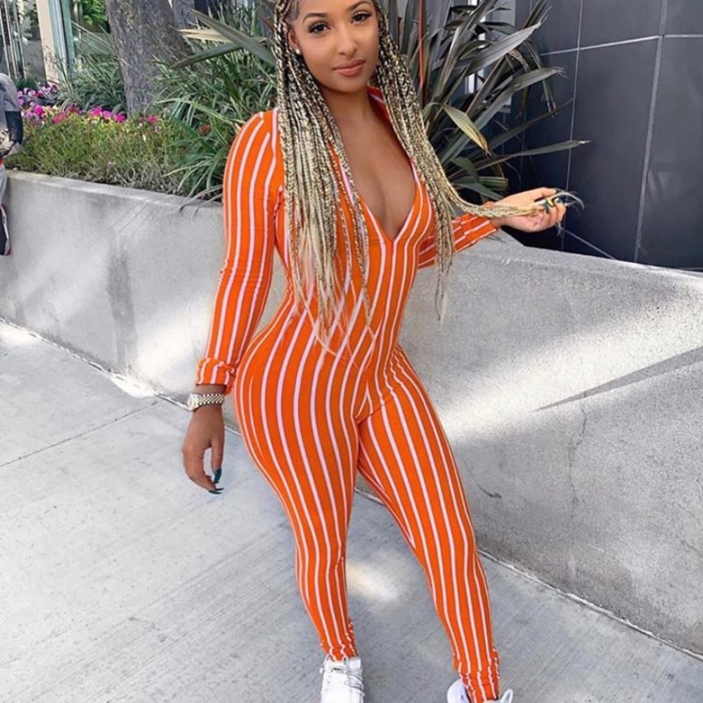Gsuwoo Orange Jumpsuit